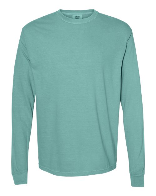 Garment-Dyed Heavyweight Long Sleeve T-Shirt