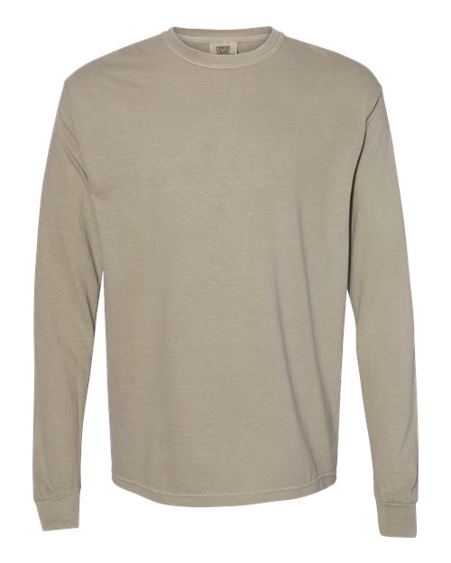 Garment-Dyed Heavyweight Long Sleeve T-Shirt