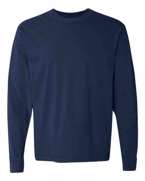 Garment-Dyed Heavyweight Long Sleeve T-Shirt