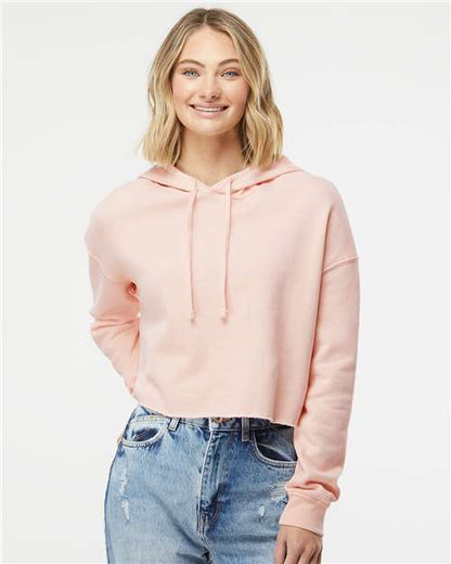 Women's Lightweight Crop Hooded Sweatshirt